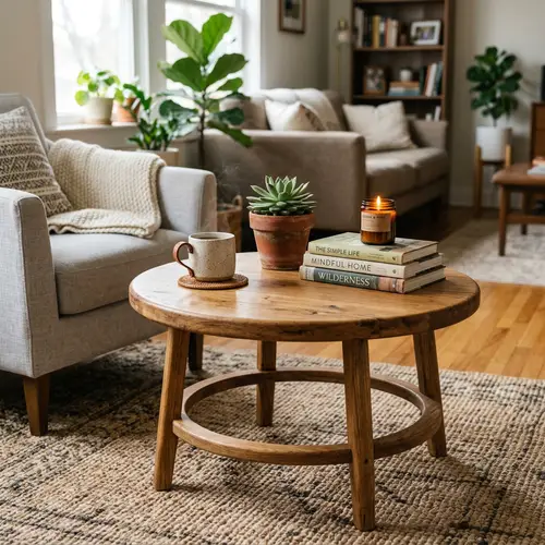 Cute Wooden Coffee Table for Your Home
