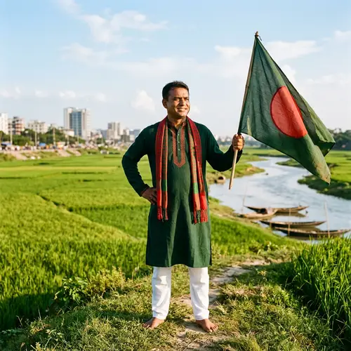 Heroic Figure from Bangladesh: Pride, Joy & Resilience