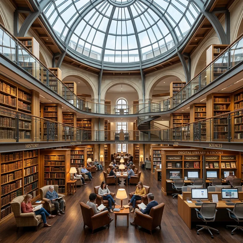 Innovative Library Design - Quiet Study Spaces | Inspiring Atmosphere