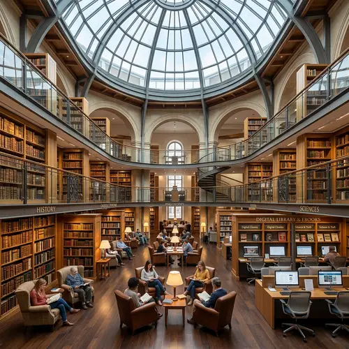 Innovative Library Design - Modern & Classic Elements | Quiet Study Spaces