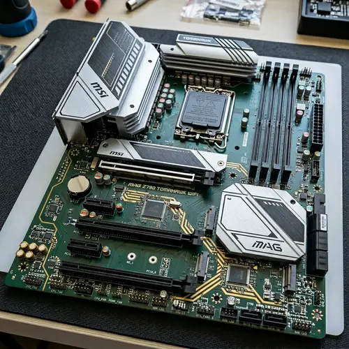 MSI Motherboard: Complex Circuitry Unleashed