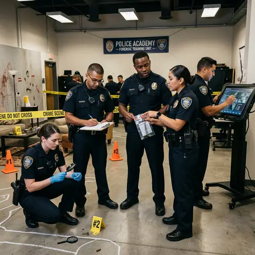 Interactive Crime Scene Simulations for Police Training