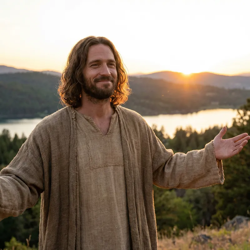 Inspirational Jesus | Serenity & Divine Wisdom