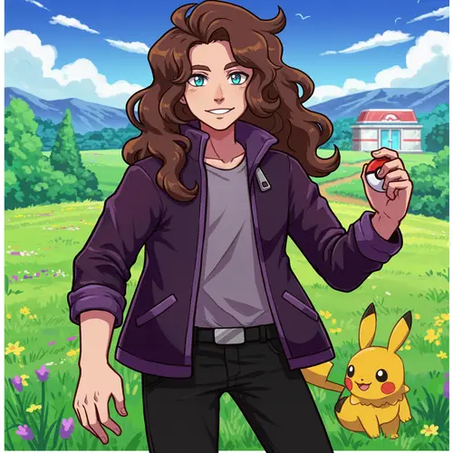 Classic Pokémon Trainer Art