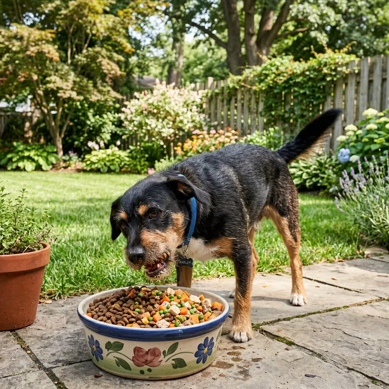 Dog Eating - Enjoyable Meal Time for Your Pet