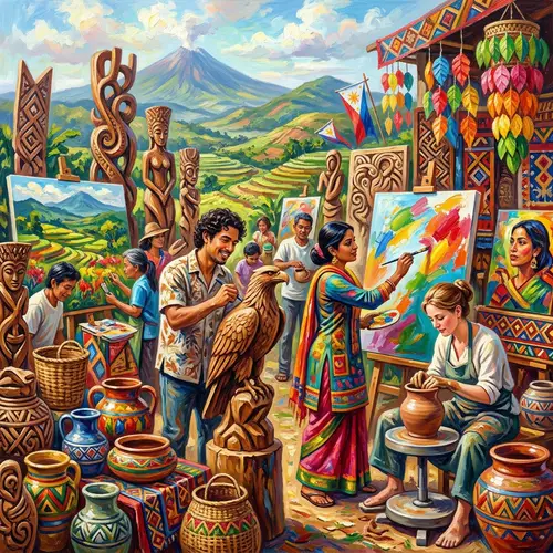 Vibrant Art Harvest: Filipino Cultural Creations