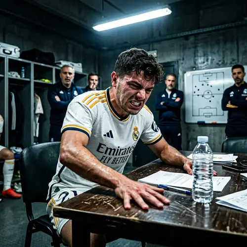 Brahim Diaz Real Madrid Fury: Tears and Tension | 4k