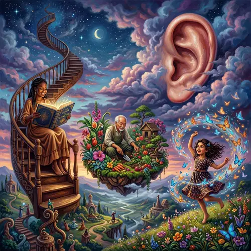 Eavesdropping on Hidden Desires: Surrealist Art