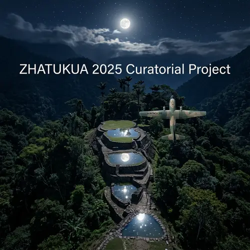Realistic Photographic Image for ZHATUKUA 2025 Curatorial Project
