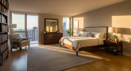 Spacious Open Bedroom Ideas