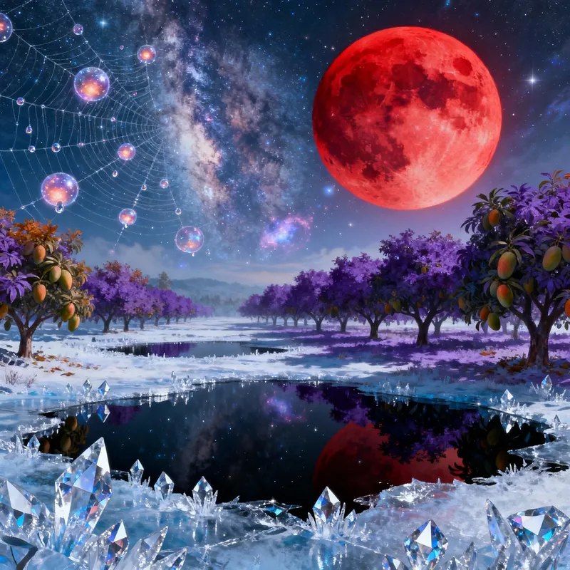 Autumn in Vaikuntha: A Cosmic Serenity Autumn in Vaikuntha: A Cosmic Serenity