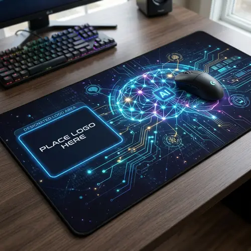 AI & Technology Mousepad Design