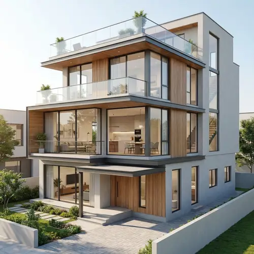 Architecturally Accurate Three-Story Home Design | 39x53 Plot | 832 Sq Ft House