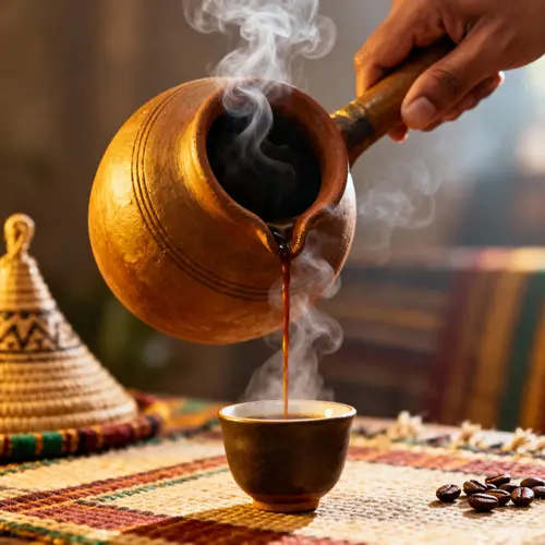 Ethiopian Coffee Ceremony: Jebena Experience