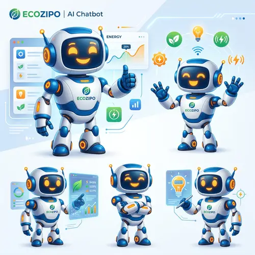 AI Chatbot Robot Design for ECOZIPO
