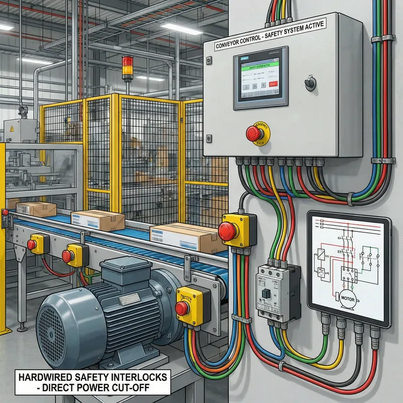 Fail-Safe Design Principles for PLC Motor Control Systems