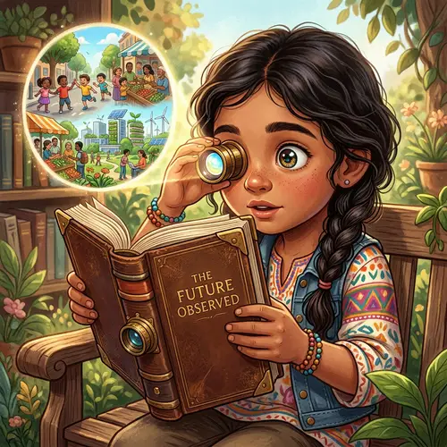 A Book Shaped Camera: See a Peaceful Future