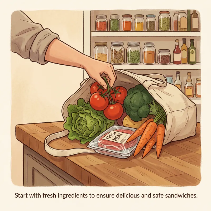 Choose Fresh Ingredients for Delicious Sandwiches