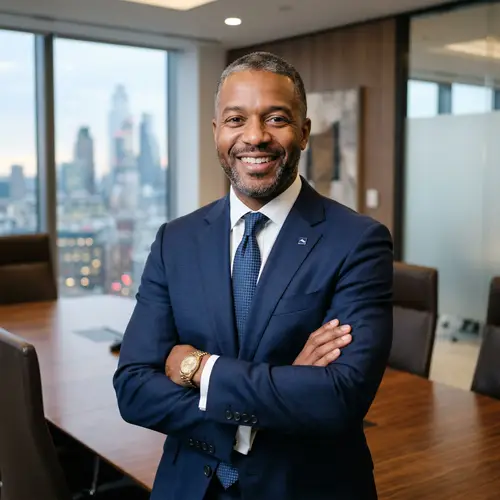 CEO Executive Headshot in Boardroom | Professional Portrait