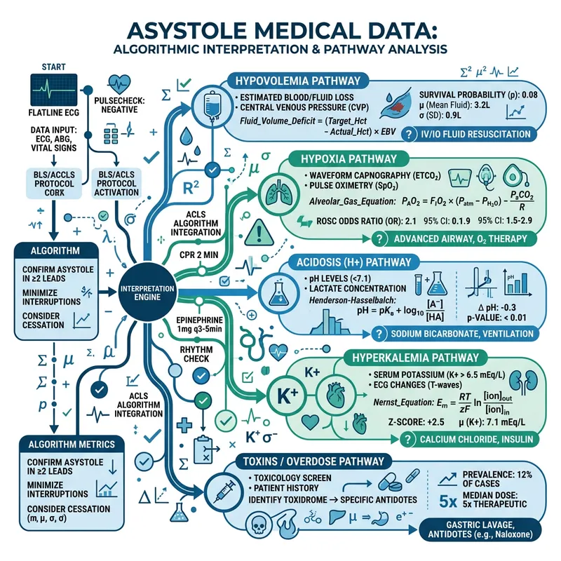 Asystole Data Algorithms: Branching Insights