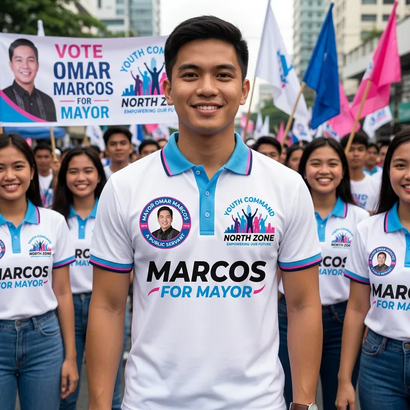 Omar Marcos Campaign Polo - Youth Command North Zone Omar Marcos Campaign Polo - Youth Command North Zone