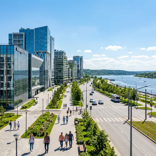 Innopolis, Russia Modern Cityscape | Vibrant Urban Environment