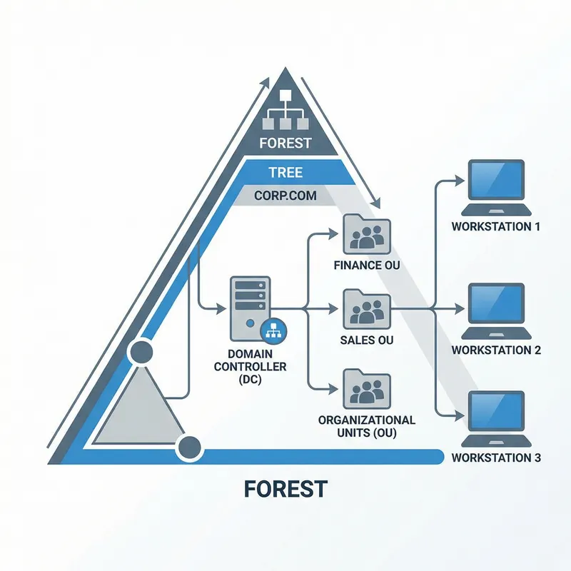Corporate Active Directory Architecture