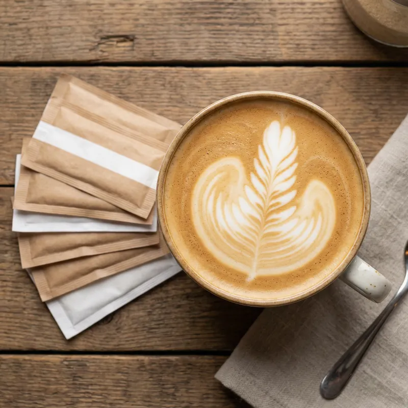 Perfect Steaming Latte with Latte Art