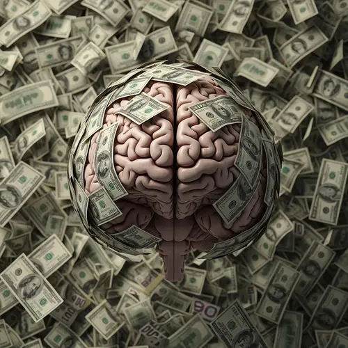 Brain Wrapped in Money: Greed vs. Conscience
