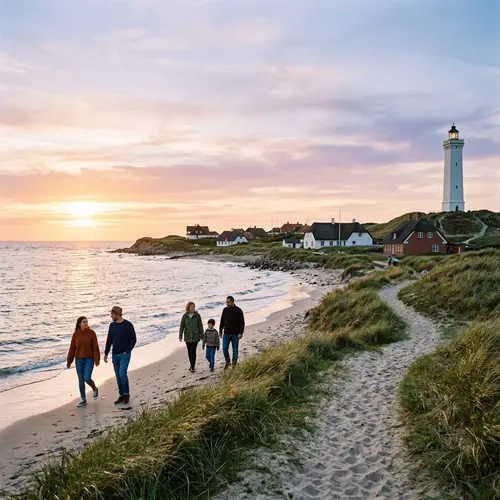Tranquil Seaside Charm of Søndervig, Denmark | Serene Seascape