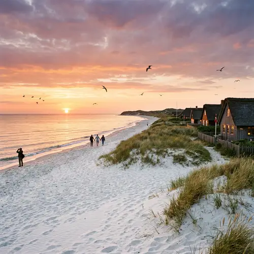 Summer Day in Bjerregård, Denmark | Tranquil Beach Scene