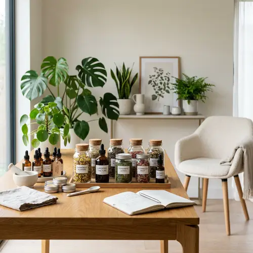 Herbal Remedies Collection | Modern Design Aesthetic