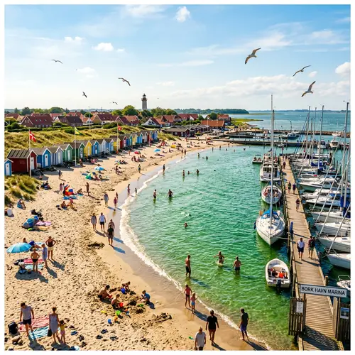 Bork Havn Seaside | Vibrant Coastal Beauty