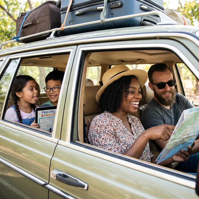 Family Time Travel Photography Fun