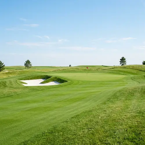 Minimalist Golf Courses | Clean, Green Serenity