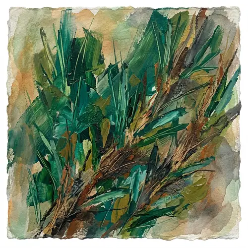 Abstract Rosemary Art: A Unique Visual Experience