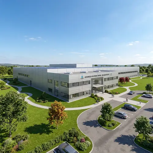 Modern Building Visualization with Sandwich Panels | 7000 sqm Coverage