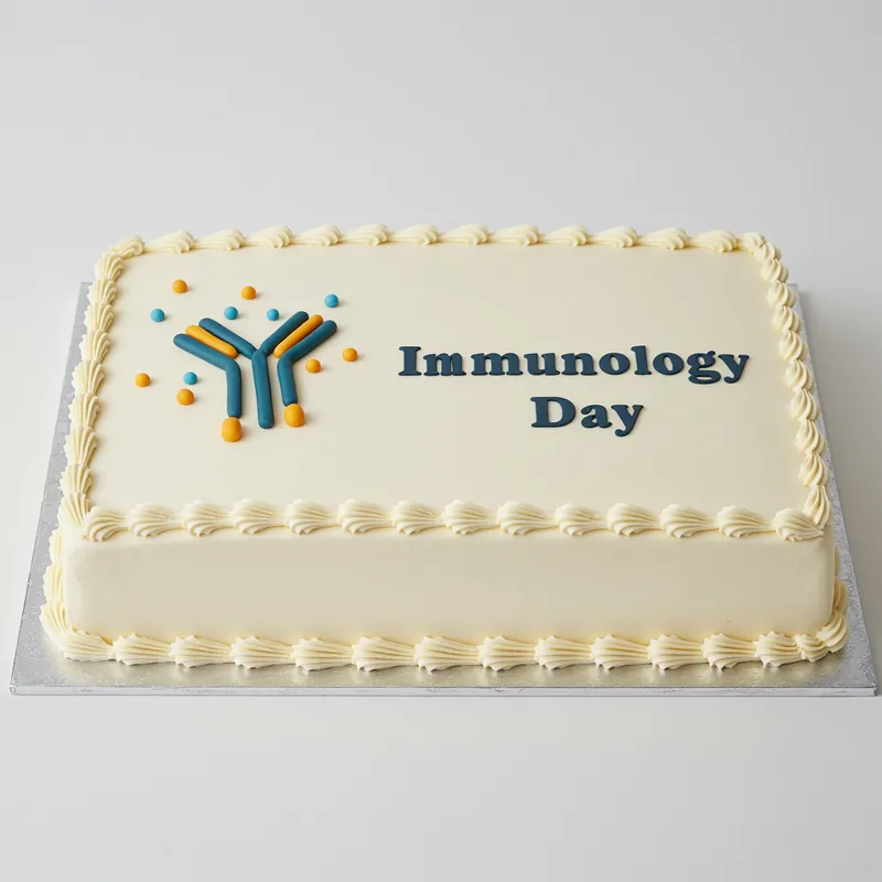 Immunology Day Celebration Cake