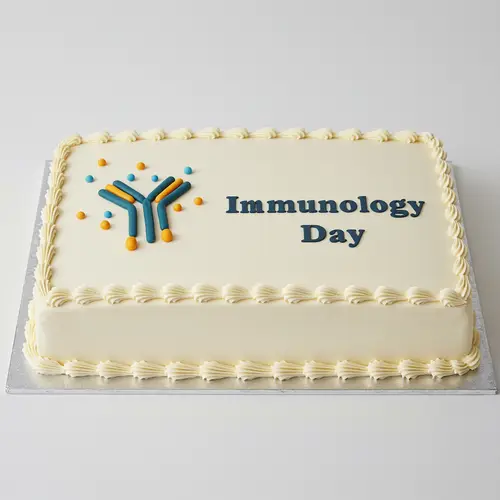 Immunology Day Celebration Cake
