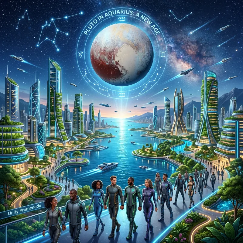 Pluto Entering Aquarius: Future of Our World & Humanity