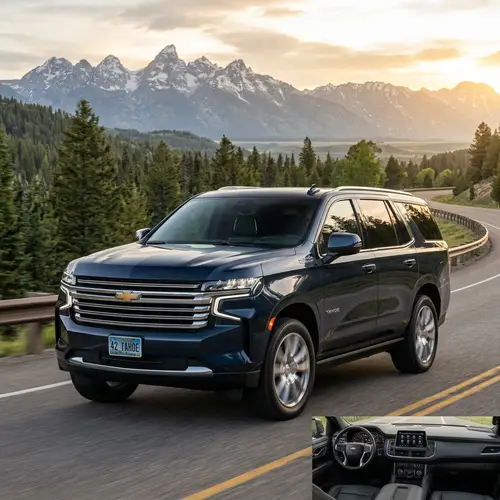 Chevrolet Tahoe - Large SUV with Box Design & High-Tech Features