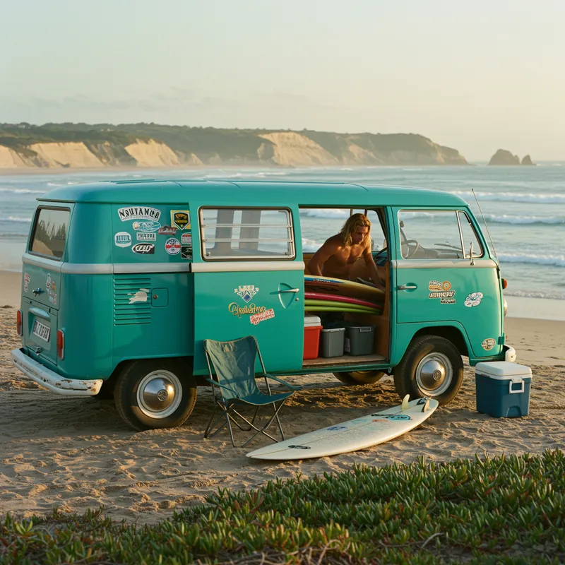 Surf Van Adventures on French West Coast