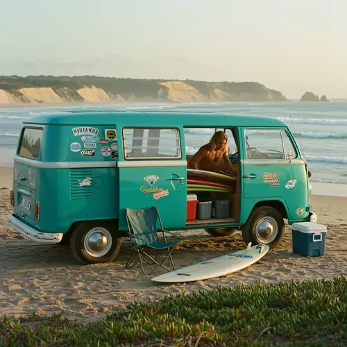 Surf Van Adventures on French West Coast