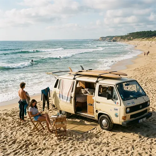 Surf Van Adventures on French West Coast