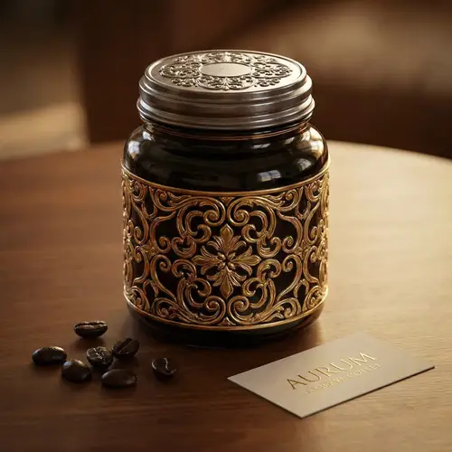 Exclusive Gold Luxury Coffee - Indulge in Elegance