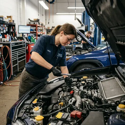 Female Car Engine Expert: Technical Insight