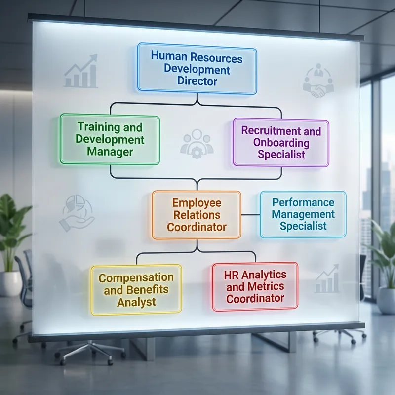 HR Organizational Structure with Key Positions HR Organizational Structure with Key Positions