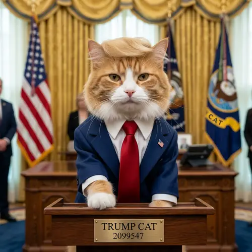 Trump Cat: The Purr-fect Meme Sensation