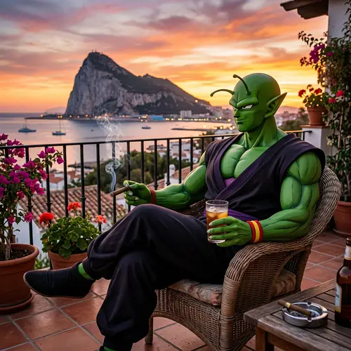 Cell Perfecto: Enjoying Sunset on a Terrace