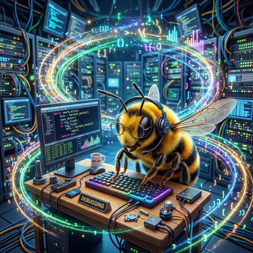 Programmer Bee: A Whimsical Tech Adventure